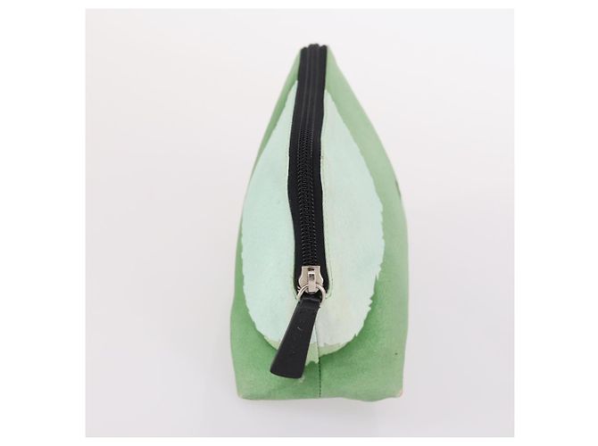 Bulgari Pochette BVLGARI Nylon 2Set Rosso Verde Auth bs29017 - vista 4