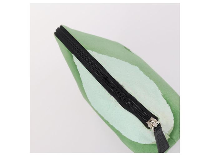 Bulgari Pochette BVLGARI Nylon 2Set Rosso Verde Auth bs29017 - vista 5