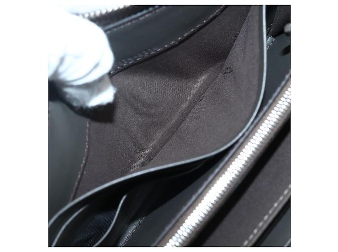 FENDI Hypnotize Lange Geldbörse aus Leder Grau Authentisch 142443M Braun - Ansicht 23