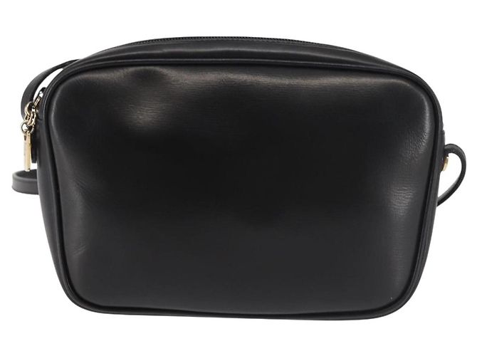 Borsa a Spalla Salvatore Ferragamo in Pelle Nera e Oro Auth bs29115 Nero D'oro - vista 13