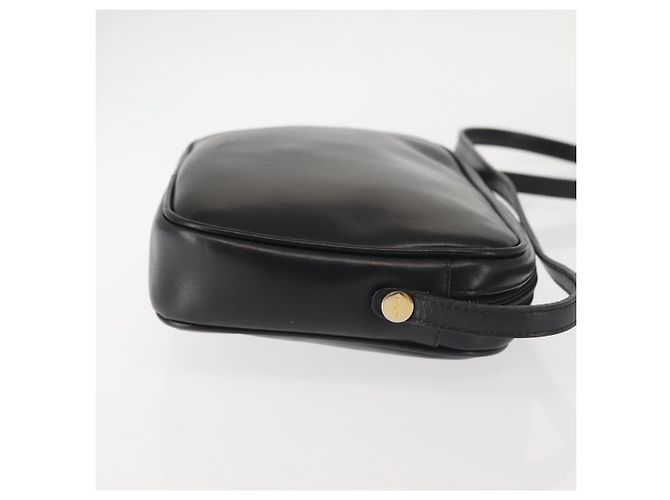 Borsa a Spalla Salvatore Ferragamo in Pelle Nera e Oro Auth bs29115 Nero D'oro - vista 3