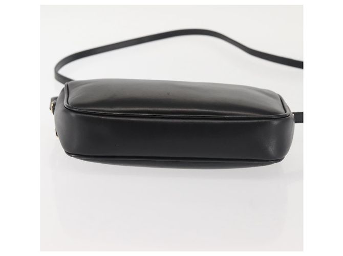 Borsa a Spalla Salvatore Ferragamo in Pelle Nera e Oro Auth bs29115 Nero D'oro - vista 5