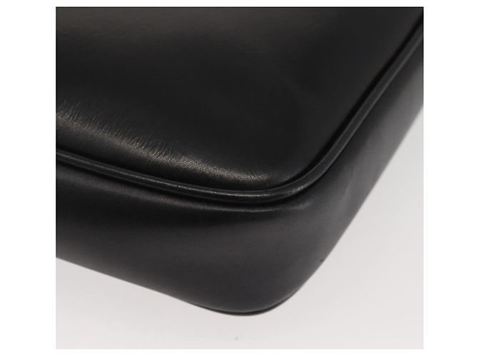 Borsa a Spalla Salvatore Ferragamo in Pelle Nera e Oro Auth bs29115 Nero D'oro - vista 9