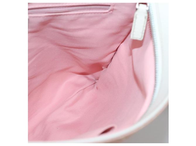 Borsa Tote GG Canvas Sherry Line Gucci Rosa Argento 145809 Auth 141943 - vista 19