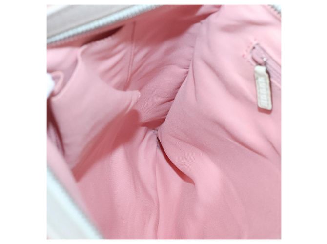 Borsa Tote GG Canvas Sherry Line Gucci Rosa Argento 145809 Auth 141943 - vista 20