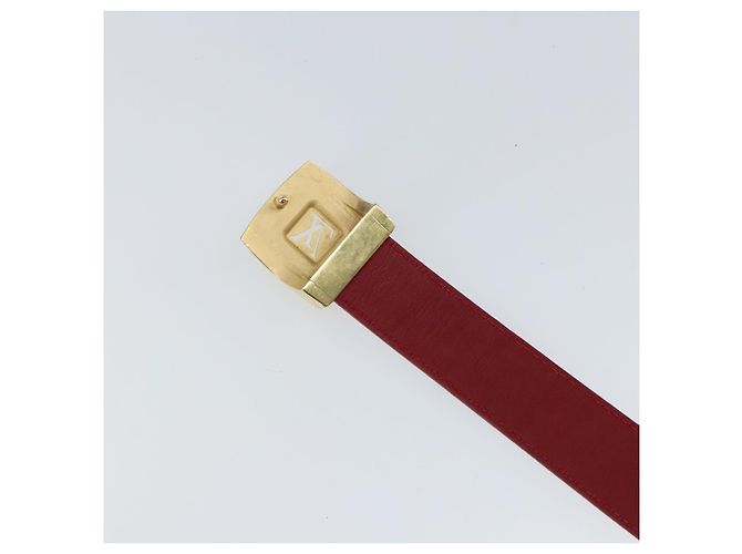 LOUIS VUITTON Monogramm Multicolor Gürtel LV Cut 35,8"" Weiß Auth 142762 - Ansicht 7