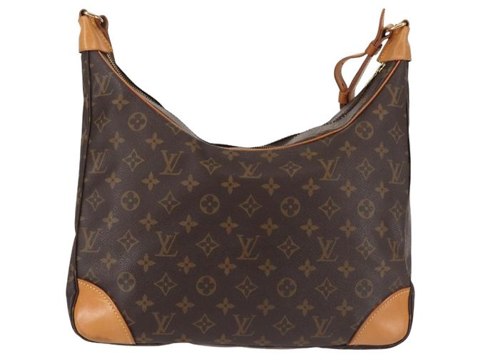 LOUIS VUITTON Borsa a Spalla Monogram Boulogne 35 M51260 LV Auth 141925 Monogramma - vista 2
