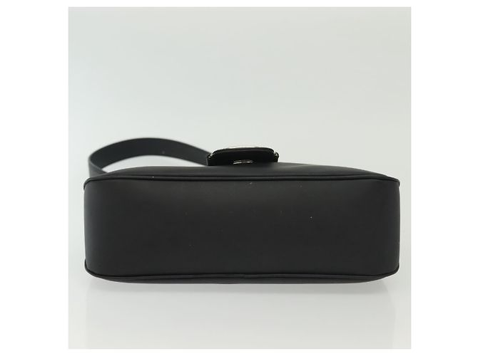 Borsa a Spalla Vala in Pelle Nera e Argento Salvatore Ferragamo Auth 141973 Nero - vista 5