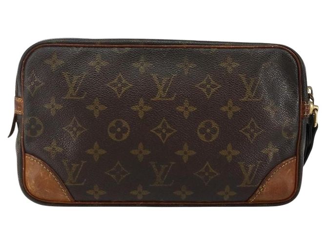 LOUIS VUITTON Clutch Marly Dragonne GM Monogram M51825 LV Auth BA5658 Monogramma - vista 2