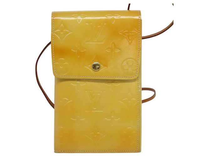 LOUIS VUITTON Portafoglio Walker Monogram Vernis Grigio M91031 LV Auth 141125 - vista 13