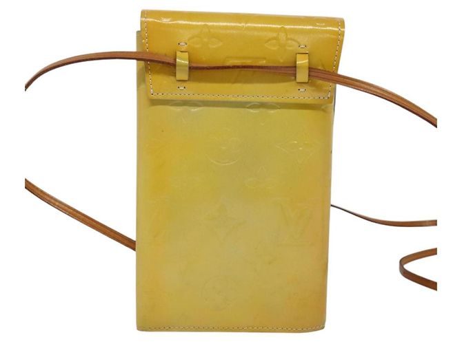 LOUIS VUITTON Portafoglio Walker Monogram Vernis Grigio M91031 LV Auth 141125 - vista 2