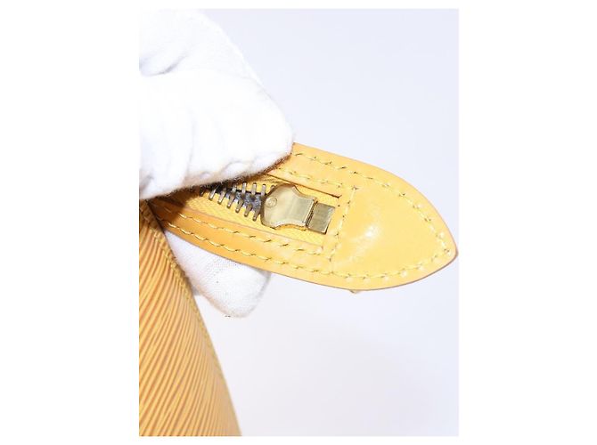 LOUIS VUITTON Borsa a Spalla Epi Saint Jacques Gialla M52269 Auth 141419 Giallo - vista 12