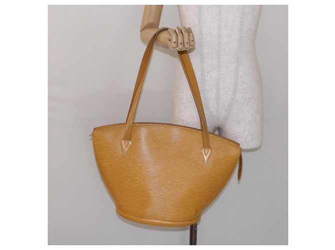 LOUIS VUITTON Borsa a Spalla Epi Saint Jacques Gialla M52269 Auth 141419 Giallo - vista 21
