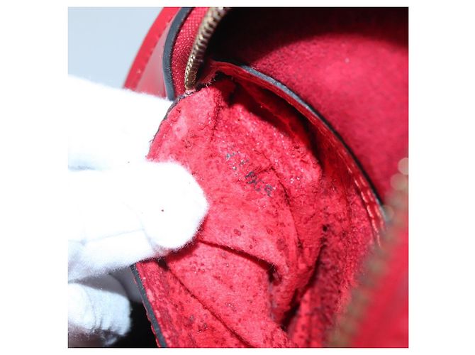 LOUIS VUITTON Zaino Epi Mabillon Rosso Castigliano M52237 LV Auth 141017 - vista 12