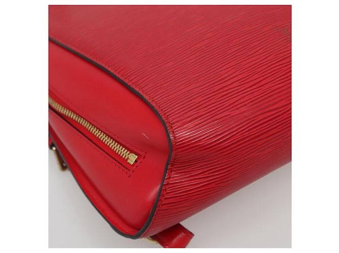 LOUIS VUITTON Zaino Epi Mabillon Rosso Castigliano M52237 LV Auth 141017 - vista 15