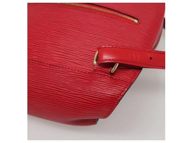 LOUIS VUITTON Zaino Epi Mabillon Rosso Castigliano M52237 LV Auth 141017 - vista 16