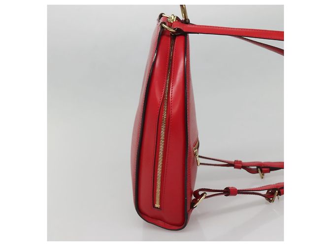 LOUIS VUITTON Zaino Epi Mabillon Rosso Castigliano M52237 LV Auth 141017 - vista 4