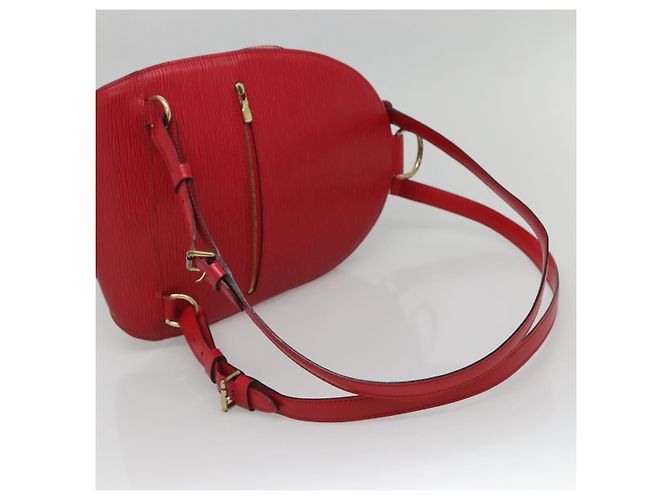 LOUIS VUITTON Zaino Epi Mabillon Rosso Castigliano M52237 LV Auth 141017 - vista 7