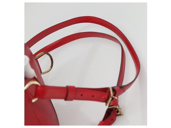 LOUIS VUITTON Zaino Epi Mabillon Rosso Castigliano M52237 LV Auth 141017 - vista 8