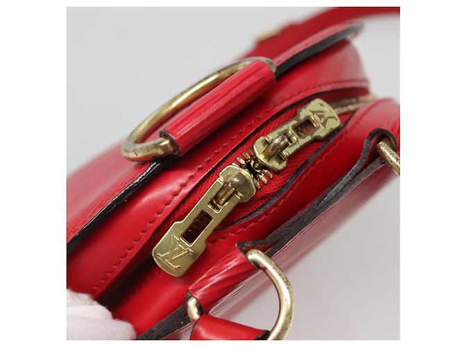 LOUIS VUITTON Zaino Epi Mabillon Rosso Castigliano M52237 LV Auth 141017 - vista 9