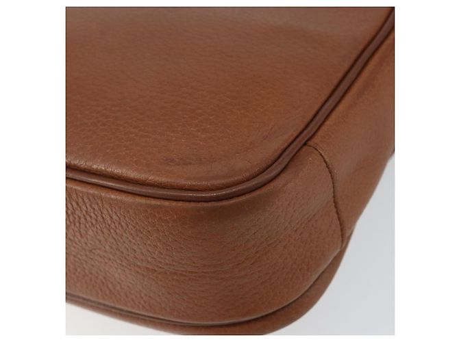 Autre Marque Borsa a Spalla Burberrys in Pelle Oro Marrone Auth bs29390 D'oro - vista 16
