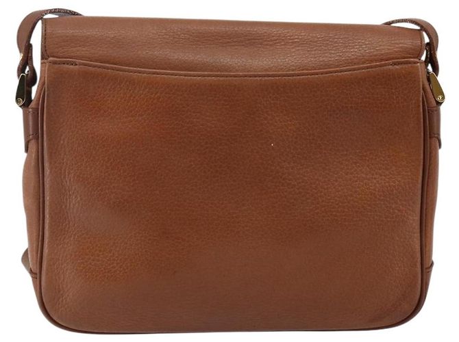 Autre Marque Borsa a Spalla Burberrys in Pelle Oro Marrone Auth bs29390 D'oro - vista 2