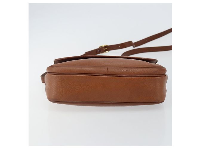 Autre Marque Borsa a Spalla Burberrys in Pelle Oro Marrone Auth bs29390 D'oro - vista 5