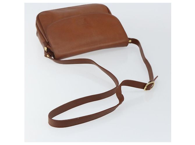 Autre Marque Borsa a Spalla Burberrys in Pelle Oro Marrone Auth bs29390 D'oro - vista 7