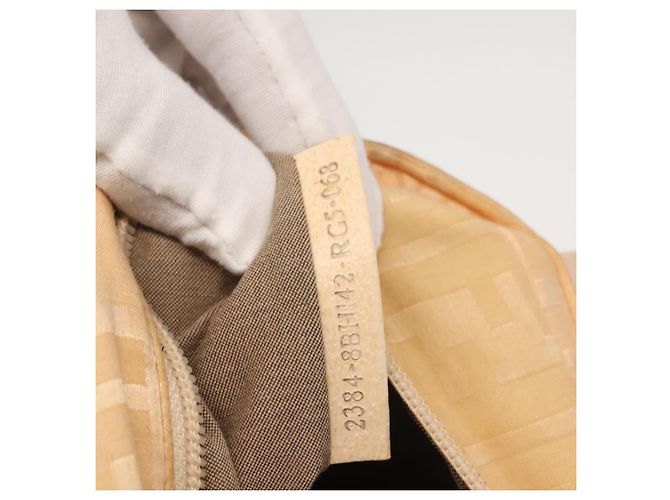 FENDI Zucca Canvas Handtasche Beige Auth bs29109 - Ansicht 12