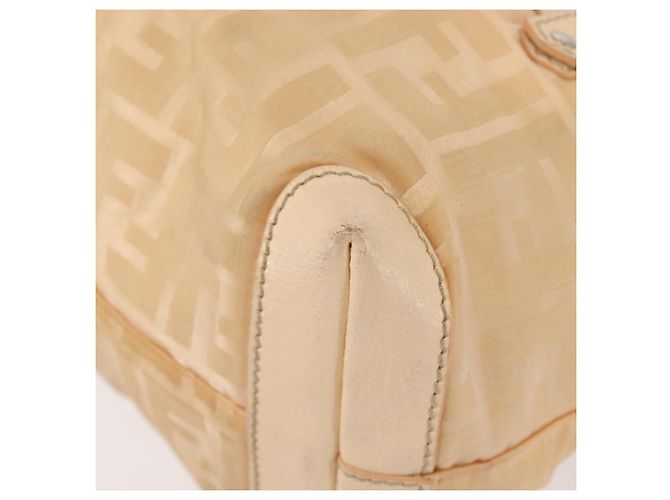 FENDI Zucca Canvas Handtasche Beige Auth bs29109 - Ansicht 15