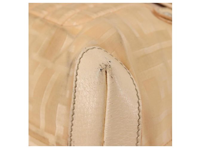 FENDI Zucca Canvas Handtasche Beige Auth bs29109 - Ansicht 9
