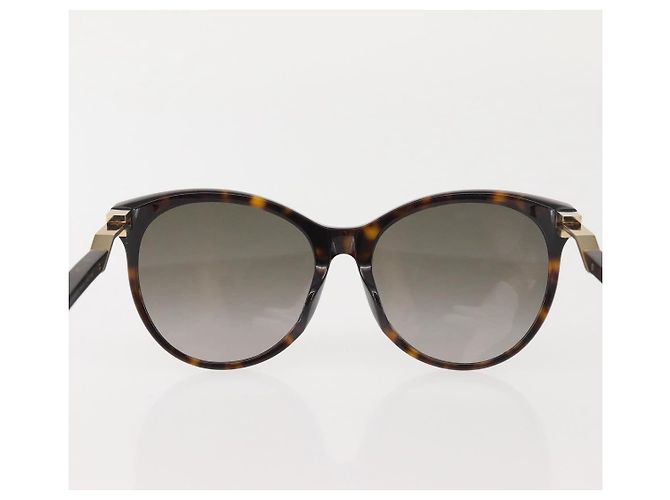Gafas de sol FENDI de plástico marrón Auth BA6233 Castaño - vista 3