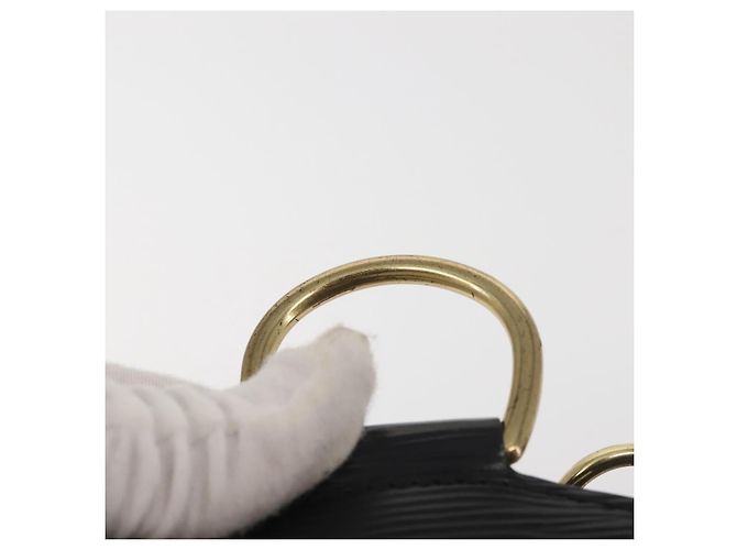 LOUIS VUITTON Zaino Epi Mabillon Nero M52232 LV Auth 142147 - vista 14
