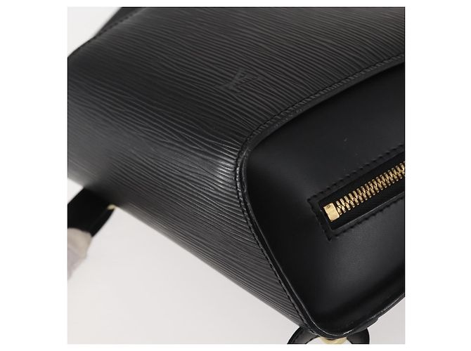 LOUIS VUITTON Zaino Epi Mabillon Nero M52232 LV Auth 142147 - vista 16