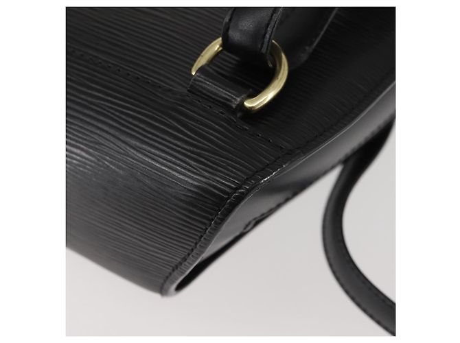 LOUIS VUITTON Zaino Epi Mabillon Nero M52232 LV Auth 142147 - vista 18