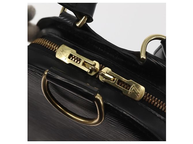 LOUIS VUITTON Zaino Epi Mabillon Nero M52232 LV Auth 142147 - vista 19