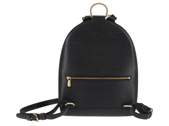 LOUIS VUITTON Zaino Epi Mabillon Nero M52232 LV Auth 142147 - vista 2