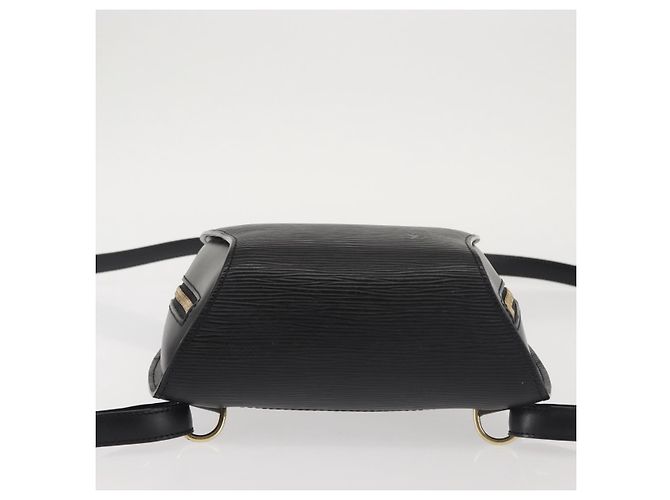 LOUIS VUITTON Zaino Epi Mabillon Nero M52232 LV Auth 142147 - vista 5