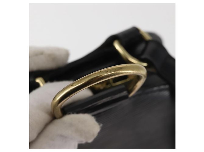 LOUIS VUITTON Zaino Epi Mabillon Nero M52232 LV Auth 142147 - vista 7