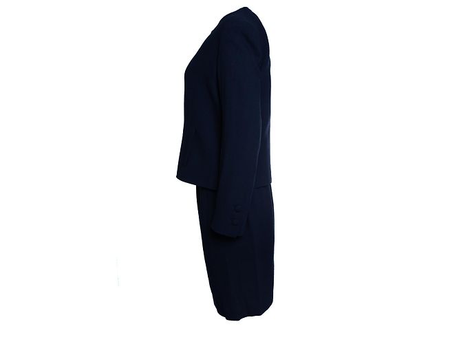 Autre Marque Jan Taminiau, Completo due pezzi in blu navy scuro - vista 4