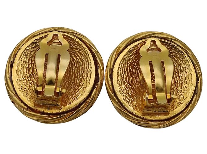 Timeless Orecchini placcati oro Chanel Coco Mark D'oro - vista 4