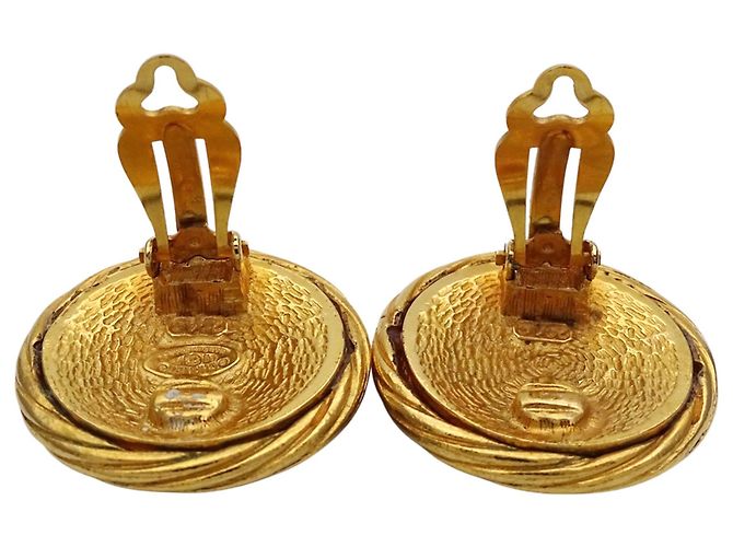 Timeless Orecchini placcati oro Chanel Coco Mark D'oro - vista 5