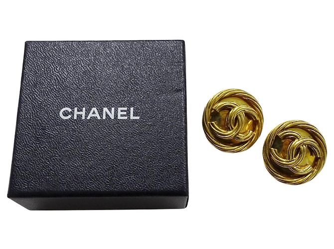 Timeless Orecchini placcati oro Chanel Coco Mark D'oro - vista 7
