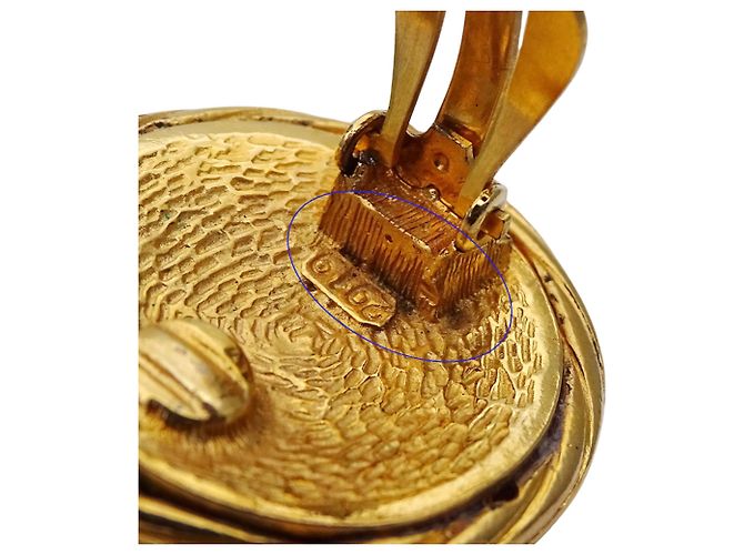 Timeless Orecchini placcati oro Chanel Coco Mark D'oro - vista 8