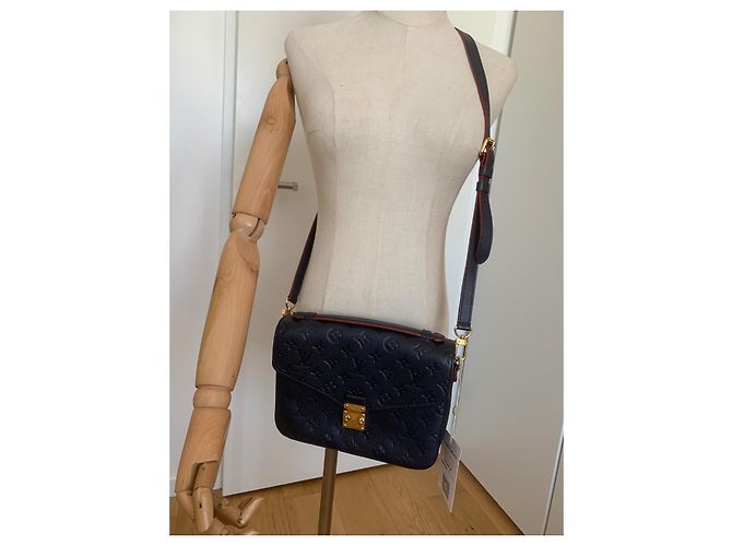 Metis Louis Vuitton Métis Tasche Dunkelblau - Ansicht 12