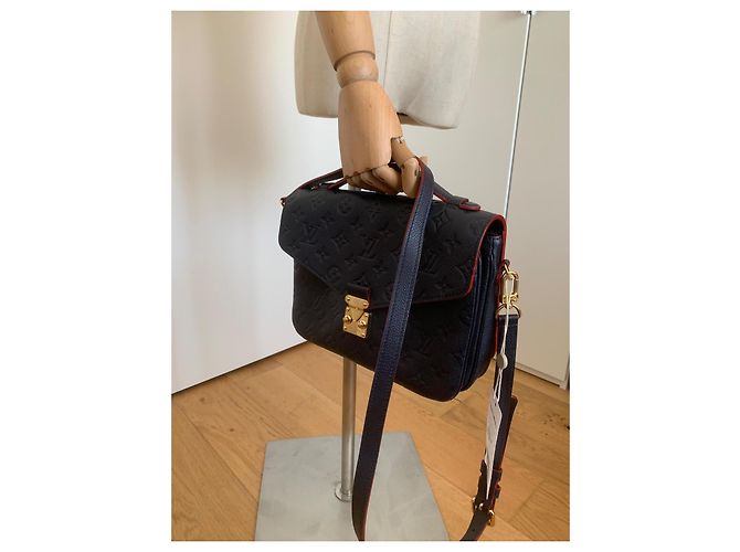 Metis Louis Vuitton Métis Tasche Dunkelblau - Ansicht 13