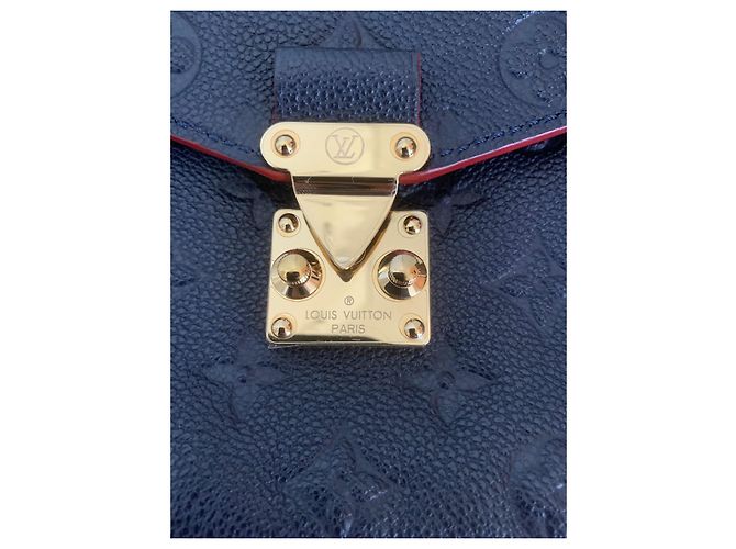 Metis Louis Vuitton Métis Tasche Dunkelblau - Ansicht 3