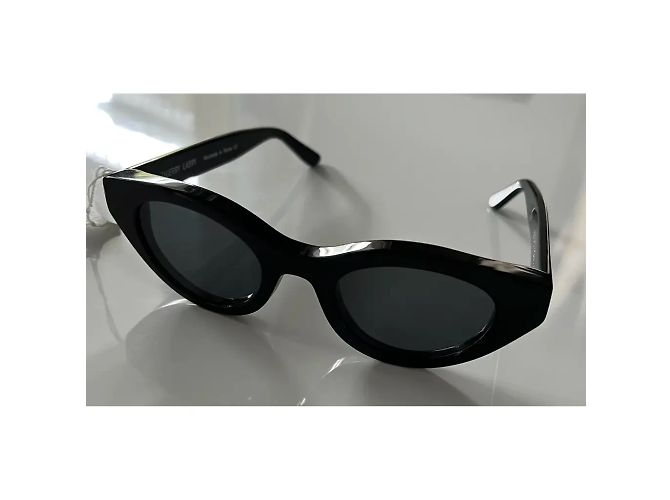 Occhiali da sole Thierry Lasry Acidity-101 Neri a Farfalla Nero - vista 3