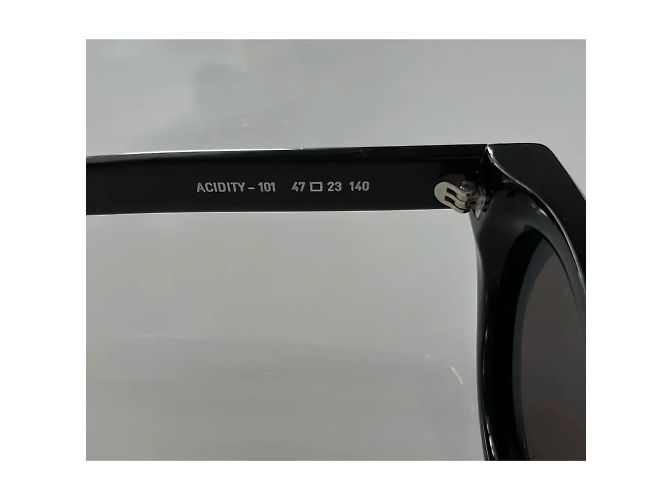 Occhiali da sole Thierry Lasry Acidity-101 Neri a Farfalla Nero - vista 6