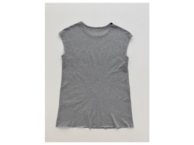 Camiseta gris de algodón Dolce & Gabbana James Dean Edition - vista 4
